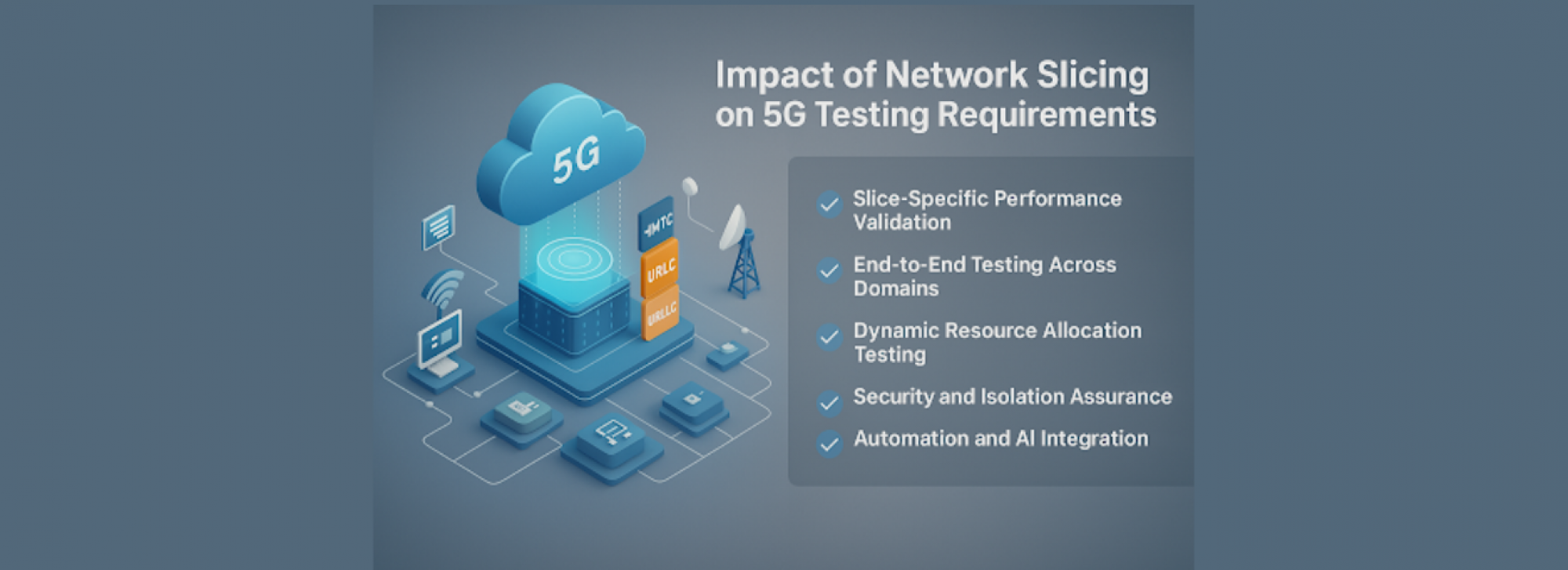 The Impact of Network Slicing on 5G Testing Requirements