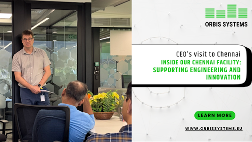 CEO Visit to Orbis Systems Chennai Office: Driving Strategy, Innovation, and Growth