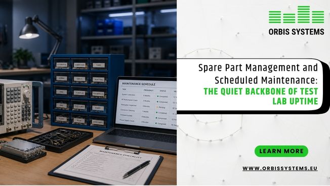 Spare Part Management and Scheduled Maintenance: The Quiet Backbone of Test Lab Uptime

