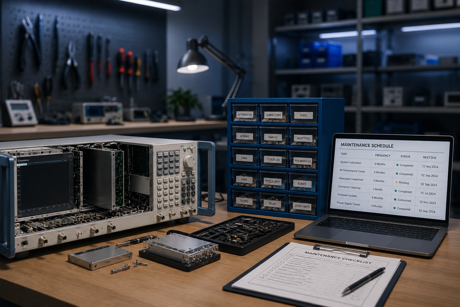 Spare Part Management and Scheduled Maintenance: The Quiet Backbone of Test Lab Uptime